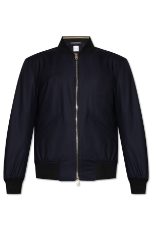 ジャケット BOTTEGA VENETA JACKET (659578VKLC0 6512) Bottega Veneta Men's Intrecciato-Collar Blouson Jacket in